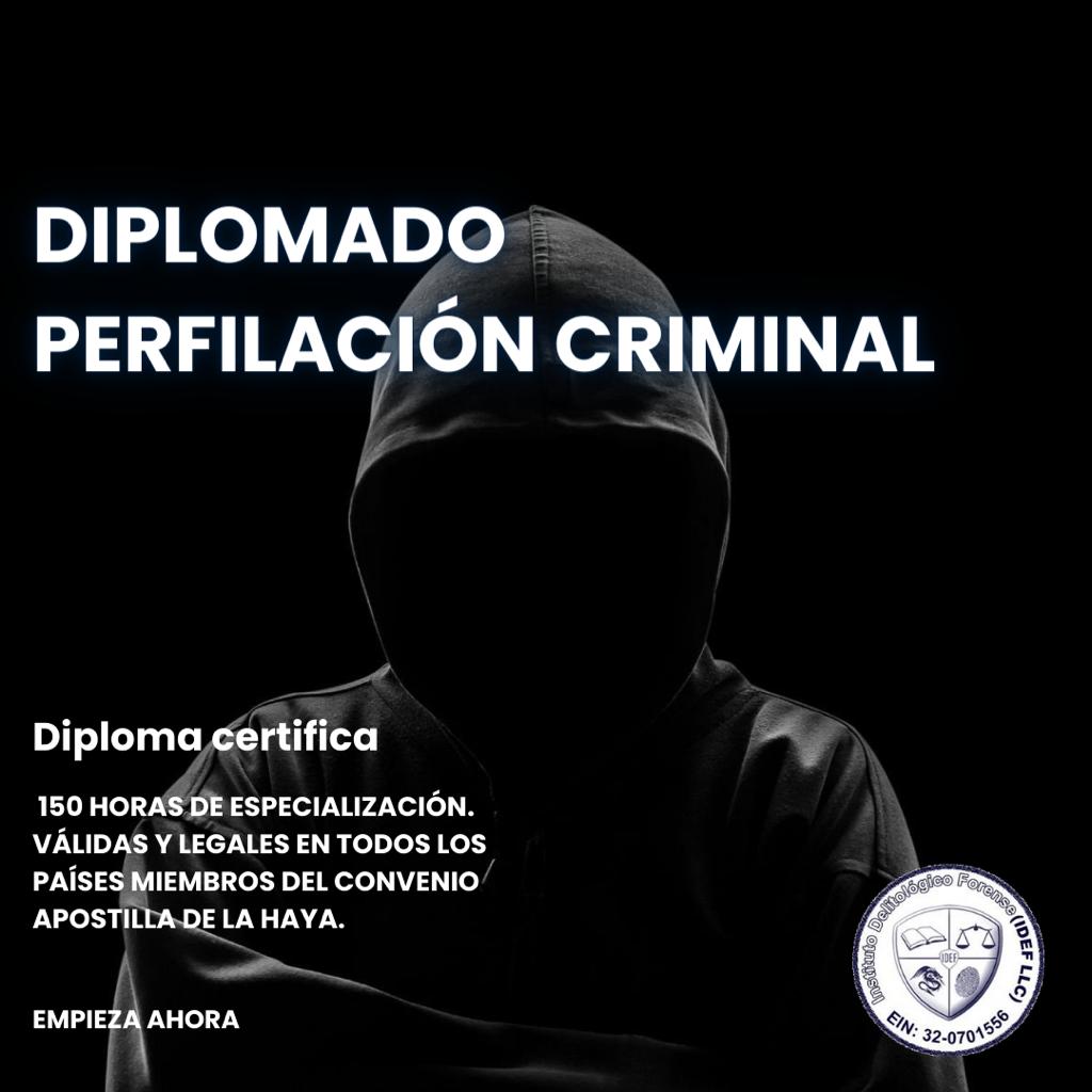 Descubre el Oficio de la Perfilación Criminal con el Instituto Forense IDEF.